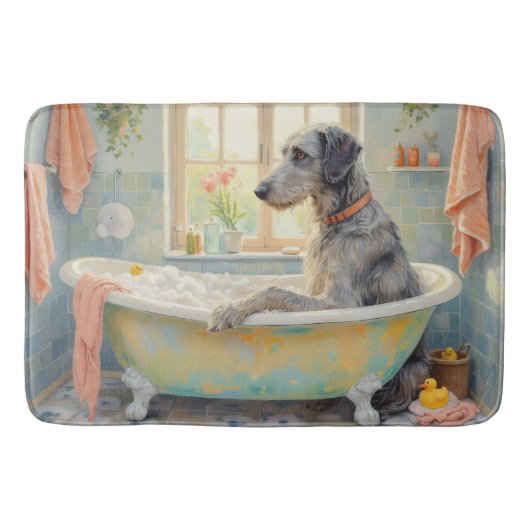 Wolfhound Badkamer Decor Badmat (Voorkant)