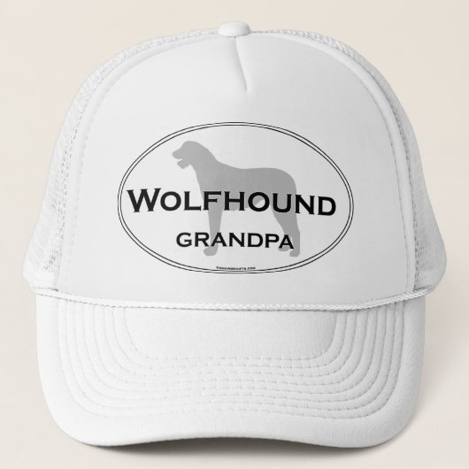 Wolfhound Grandpa Trucker Pet (Voorkant)