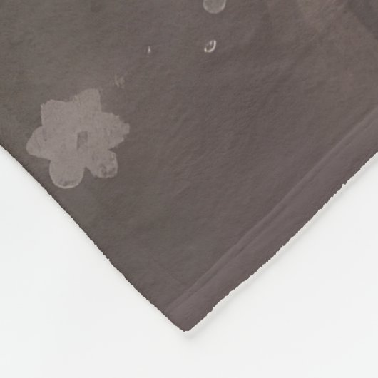 Wolfhound Hond in Sneeuw Kerstmis Fleece Deken (Hoek)