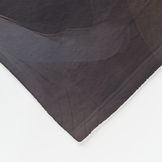 Wolfhound met Sinterklaas Feestelijke Kerstmis Fleece Deken (Hoek)