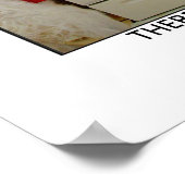 Wolfhound Puck Poster voor Lijst (Hoek)