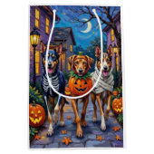 Wolfhound Trick-or-Treating Halloween Costumes Medium Cadeauzakje (Voorkant)