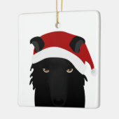 Wolfie Holiday Ornament (Links)