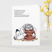 Wolfie Kaart (Gele Bloem)