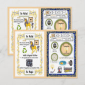 Wolfie - Tungsten Horn Unicorn Game Kaart (Voorkant / Achterkant)