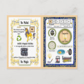 Wolfie - Tungsten Horn Unicorn Game Kaart (Achterkant)