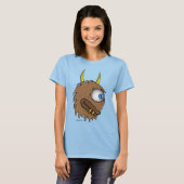 Wolfie van TheBioBots.com T-shirt (Voorkant volledig)
