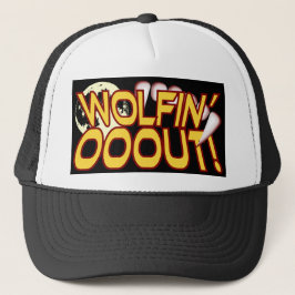 WOLFIN UIT! Weerwolf Volle Maan Trucker Pet