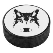 Wolfkop Hockey Puck (3/4)