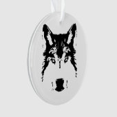 Wolfkop Ornament (voorkant)