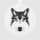 Wolfkop Ornament (voorkant)