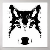 Wolfkop Poster (Voorkant)
