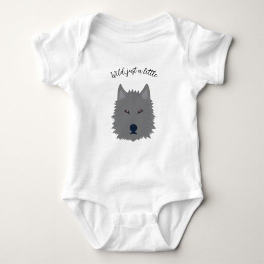 Wolfkop Romper (Voorkant)