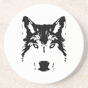 Wolfkop Zandsteen Onderzetter
