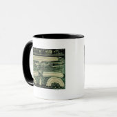 Wölfli "Petrol Fine Art" Mok (Voorkant links)