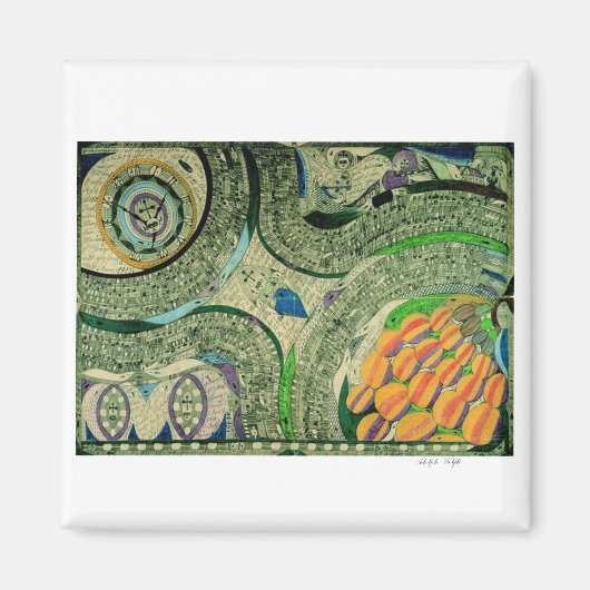 Wölfli "Saint Mary Castle" Fine Art Magneet (Voorkant)