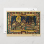 Wölfli "Waldau" Fine Art Briefkaart (Voorkant / Achterkant)