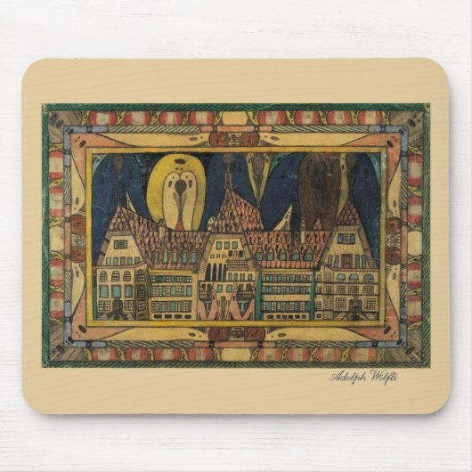Wölfli "Waldau" Fine Art Muismat (Voorkant)