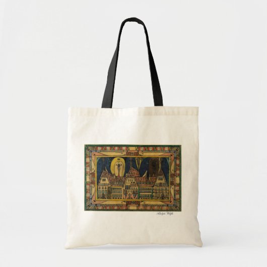 Wölfli "Waldau" Fine Art Tote Bag (Voorkant)