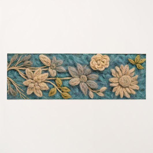 wolfloss yogamat (Voorkant (horizontaal))