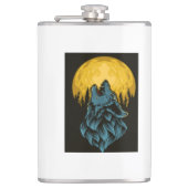 Wolfmaan Heupfles (Voorkant)