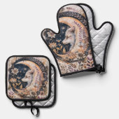 Wolfmaan Ovenwant & Pannenlap Set (Voorkant / Achterkant)