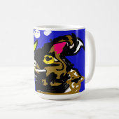 Wolfmaan vreugde koffiemok (Voorkant rechts)