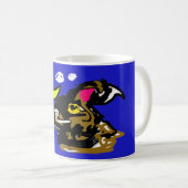 Wolfmaan vreugde koffiemok (Voorkant rechts)