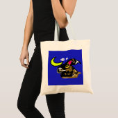 Wolfmaan vreugde tote bag (Voorkant (product))