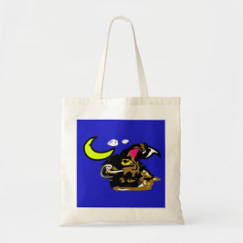 Wolfmaan vreugde tote bag