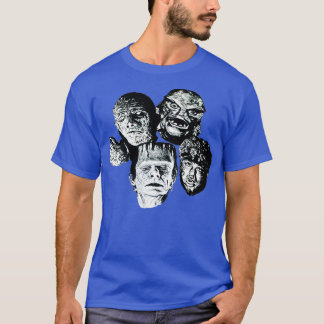 Wolfman De mummie GillMan T-shirt
