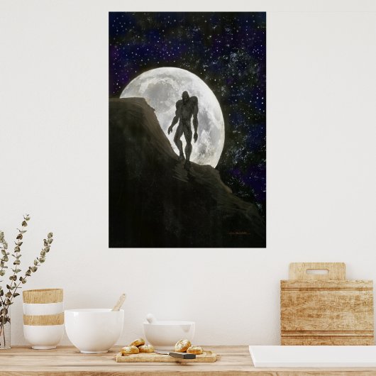 Wolfman Full Moon Poster (Keuken)