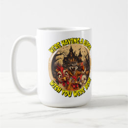 "Wolfman Manor Selfie" Cheesy Chicken Koffiemok