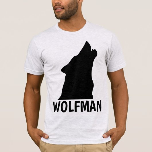 WOLFMAN WEREWOLF Heren T-shirts (Voorkant)