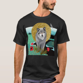 WOLFMOON AURA - levendige donkere shirten - kies s T-shirt