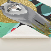 WOLFMOON AURA Sherpa Blanket -3 SIZES Deken (3/4)