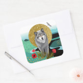 WOLFMOON AURA - sticker 2 maten (Envelop)