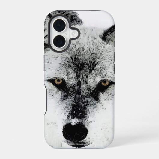 Wolfogen iPhone 16 Hoesje (Achterkant)