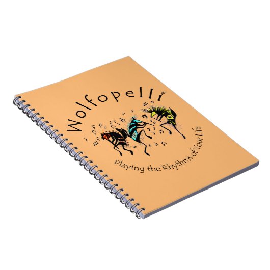 Wolfopelli 10 notitieboek (Rechterzijde)