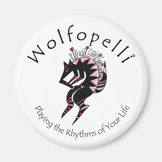 Wolfopelli 3 magneet (Voorkant)