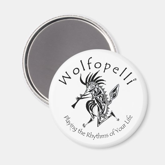 Wolfopelli 4 magneet (Voorkant / Achterkant)