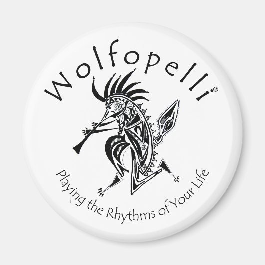 Wolfopelli 4 magneet (Voorkant)
