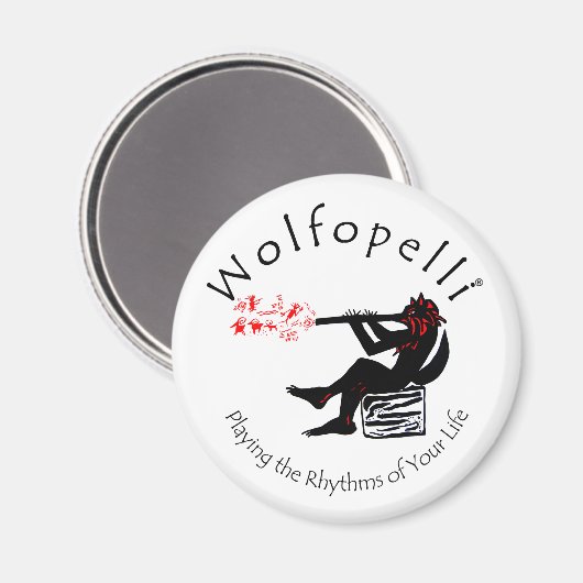 Wolfopelli 9 magneet (Voorkant / Achterkant)