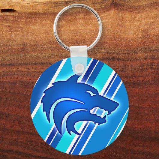 Wolfpack 2,25-inch Button Sleutelhanger (Voorkant)