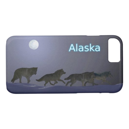 Wolfpack Case-Mate iPhone Case (Achterkant (Horizontaal))