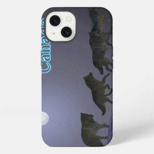 Wolfpack iPhone Hoesje (Achterkant)