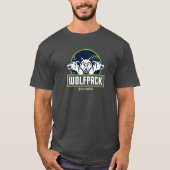WolfPack Mannen Basic T-Shirt (Voorkant)