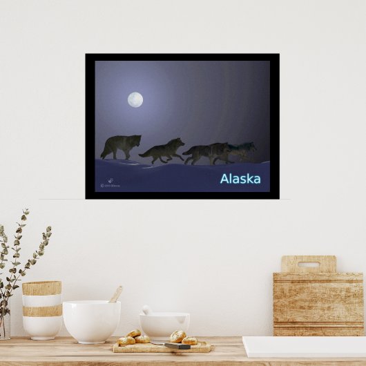 Wolfpack Poster (Keuken)