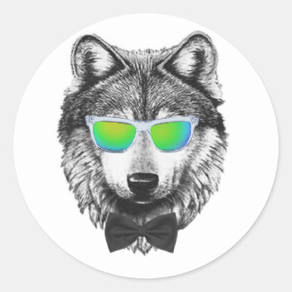 Wolfpack Ronde Sticker