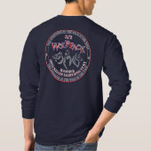 Wolfpack Shirt met lange hoes (Achterkant)